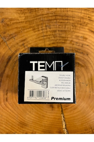 Tema Premium Altın İkili Bornoz Askılık Altın