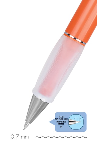 Serve Deep Mekanik Uçlu Kalem Toprak Tonları 0.5 MM  Kiremit