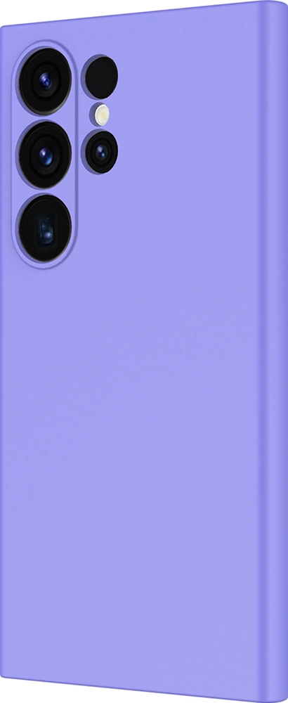 Samsung Galaxy Uyumlu S25 Ultra Kılıf Lansman İçi Kadife Kamera Korumalı Mara Silikon Kılıf-lila Lila