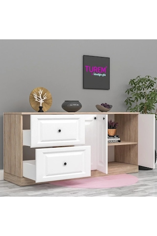 Cherry Membran Kapak Konsol Mdf Beyaz