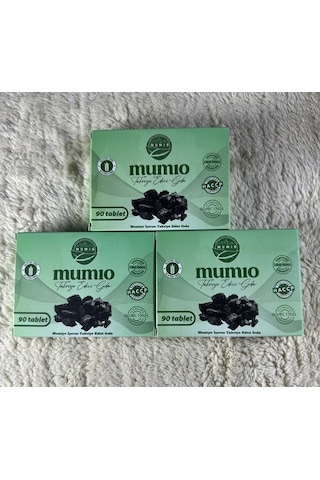 Mumio İçeren Takviye Edici Gıda 3 x 90 Tablet﻿﻿