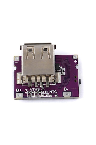 Tls Robotik Type-c Li-ion 18650 Pil Şarj Devresi - Usb Çıkışlı Powerbank Modülü