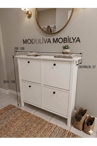 Damla Ayakkabılık Mat Beyaz