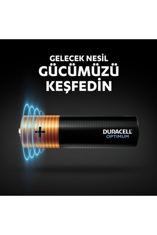 Duracell MX1500 Optimum LR6/MN1500 Alkalin AA Kalem Pil 1,5V 4'lü Paket