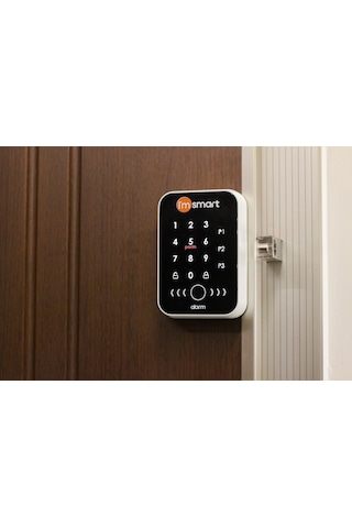 Im Smart Mini Kapı Alarmı Darbe Sensörlü Dokunmatik Ekran