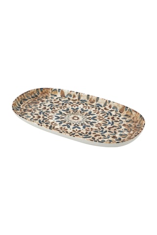 Mudo Home Ephesus Düz Kayık Tabak 25cm Renkli