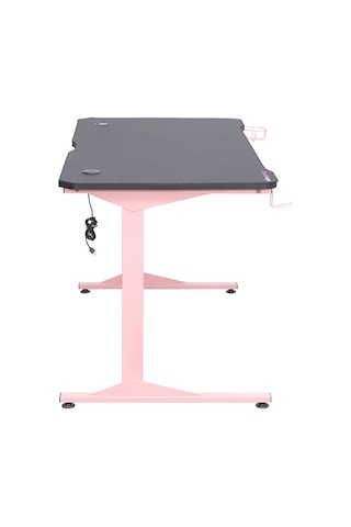Advent-x Oyuncu Ve Bilgisayar Masası Siyah / Pembe 140x76x70 Cm Pembe