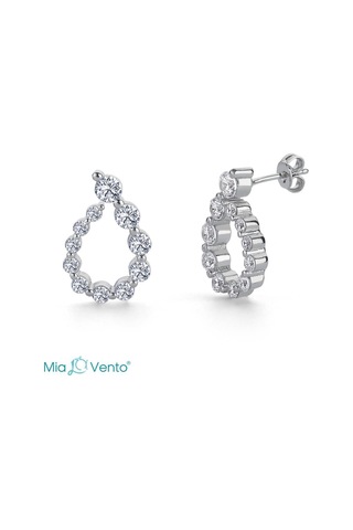 Swarovski Zirconia Shine İkili Gümüş Set