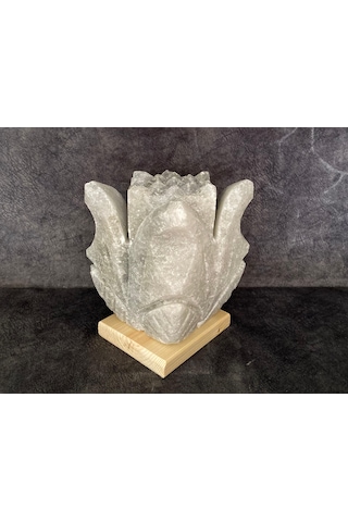 Çankırı Kaya Tuzu Doğal Lale Model Tuz Lamba