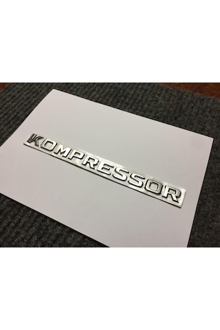 Mercedes Kompressor Yazı