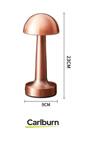 Özel Tasarım 3 Modlu 23 Cm X 9 Cm Modern Aç/kapa Butonlu Mantar Dokunmatik Led Masa Lambası Çok Renkli