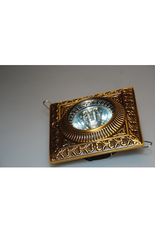 Eskitme Ahşap Desenli Versace Led Spot
