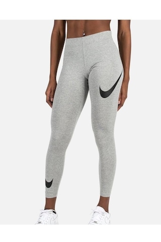 Sportswear Swoosh Leg-a-see Kadın Gri Tayt Db3896-063 001