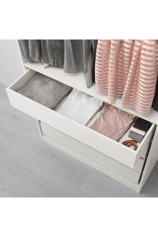 Ikea Komplement Çekmece, Beyaz, 100x35 Cm