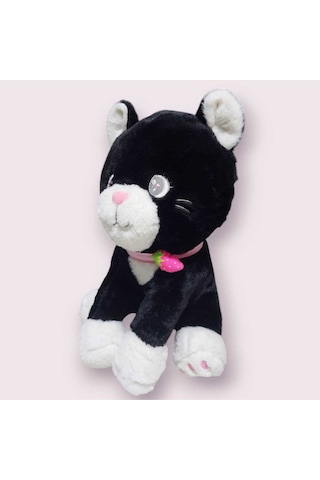 40 Cm En İyi Arkadaşım Kedi Peluş Siyah