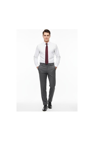 Presto Erkek Slim Fit Armürlü Pantolon Kahve 3186-400 Kahverengi