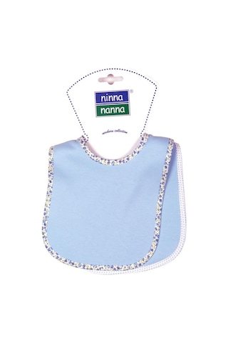 Ninna Nanna 2'li Yenidoğan Bebek Önlüğü Mavi