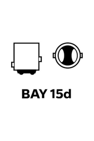 Photon P21/5w Bay15d 12-24v Led Ampul - Kırmızı Red - İkili Blister Ph7216 R B2