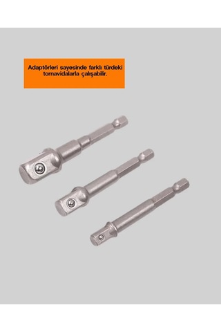 Çok Amaçlı 16lı Bits Uç Seti Dayanıklı Tornavida Adaptör 21533137
