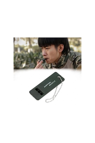 Bay Kamp Outdoor Yaşam Yüksek Sesli Acil Durum Survival Plastik Düdük Najmaddin Standart