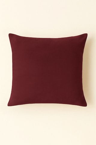 Luna Serisi Kadife Dokulu Kırlent Kılıfı 45 X 45 Cm - Bordo