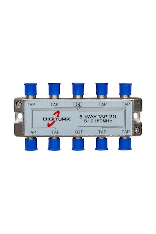 Powermaster Digitürk 5-2150 Mhz 8 Yollu Switch Splitter