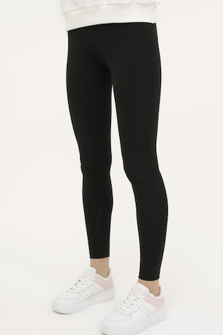 Lumberjack Wb Bsc 26ct125 4fx 101503774 Siyah Kadın Spor Tayt 001