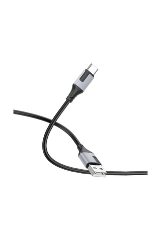 Borofone 3.0a Şarj, Data Kablosu Usb To Type-c - Bx101 Siyah