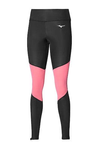Mizuno Core Long Kadın Tayt Siyah Pembe Siyah