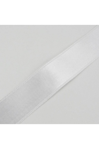Beyaz Saten Kurdela 3 Cm. X 10 Metre 6