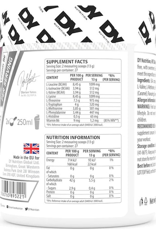 Dorian Yates Hıt Eaa Amino Acid Complex 360 Gram - Bubble Gum