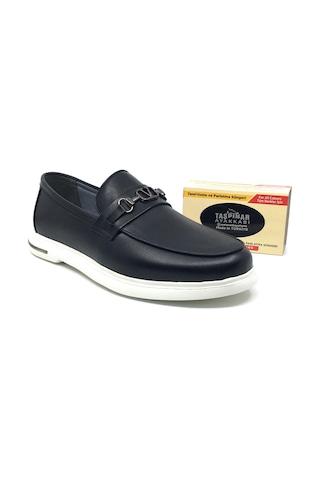 Lisan Sohes Lisans Shoes 245 %100 Hakiki Deri Erkek Günlük Ortopedik Rahat Yazlık Casual Ayakkabı Yeni Sezon 40-44 Siyah