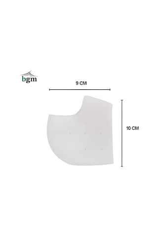 Bgm Silikon Topuk Çorabı Yüksek Kalite Topuk Çatlak Koruyucu Çorabı