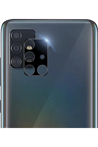 Ally Sm Galaxy A51 Hd 3d Full Tempered Cam Kamera Koruyucu- 5775