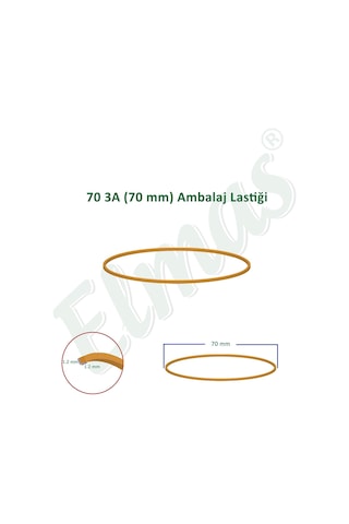 Elmas Ambalaj Lastiği 70 Mm 5 Paket X 1000 Gram