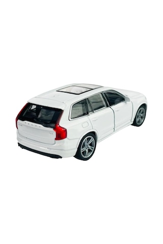 Oyuncak Metal Model Araba 1/36 Çek Bırak Beyaz Volvo Xc90
