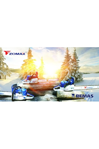 Zomax Zm5010-18 Benzinli Motorlu Testere Ağaç Odun Kesme