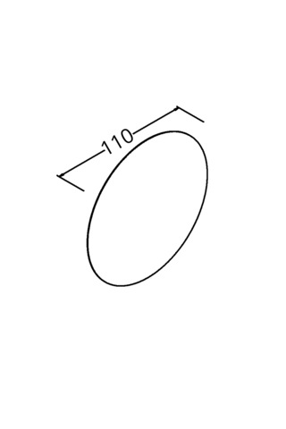 Brezza 110 Cm Buğu Önleyici Led Ayna Renksiz