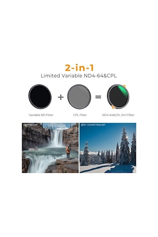 K&f Concept 82mm Nd4-64&cpl Mrc X Serisi