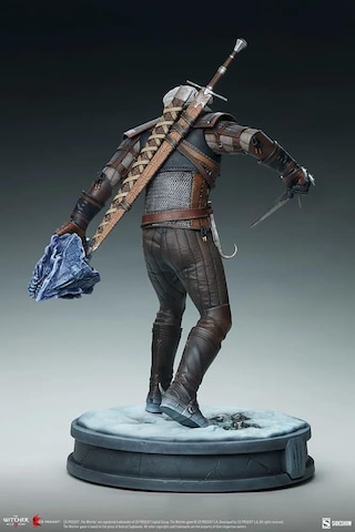 Sideshow Collectibles Geralt Statue 200601 The Witcher 3 : Wild Hunt