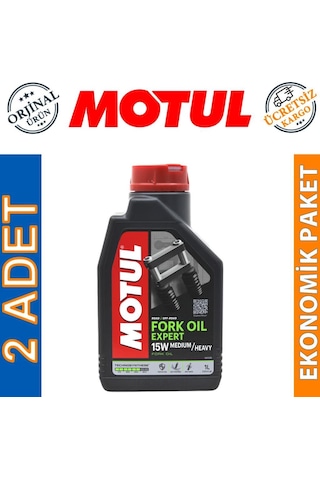 Motul Fork Oil Expert Medium Heavy 15w 1 Lt Amortisör Yağı 2 Ade