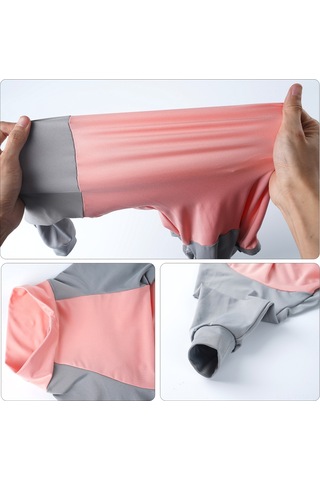 Geeksen Köpekler İçin Dört Ayaklı Sweatshirt, Esnek Kumaş, Turtle Yaka, Çok Renk Seçeneği, Farklı Boyutlar Xs-3xl