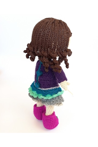 Atölye Bigi Amigurumi Bebek Bb10n Kız Bebek