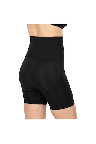 Emay Önü Dantelli Yüksek Bel Boxer Korse 2091 Siyah