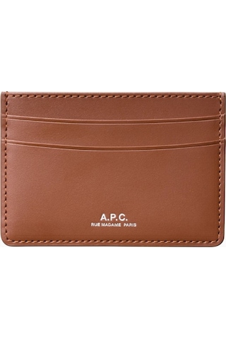 A.p.c André Unisex Deri Kartlık Kahverengi 5 Ürün Kodu 002727