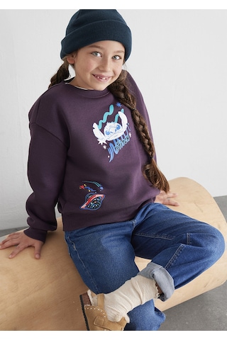 Mavi - Stitch Baskılı Mor Sweatshirt 7s10161-70635 Mor