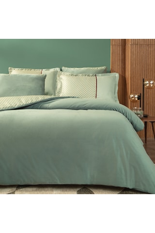 Yataş Bedding CharMe Rowena Çift Kişilik Nevresim Takımı - Adaçayı