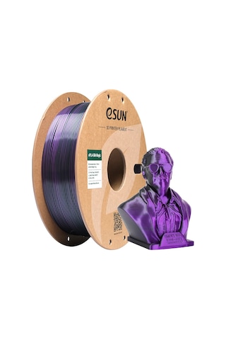 Esun Epla-silk Magic Filament Siyah-mor - Urhanshop Gönderimli