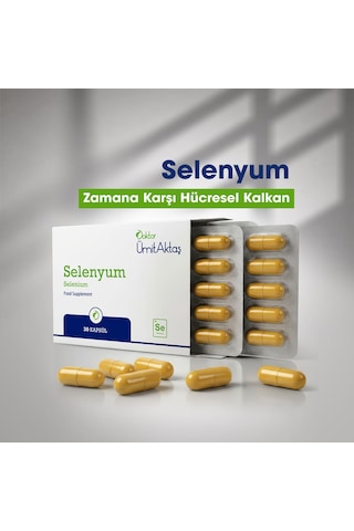 Dr. Ümit Aktaş Selenyum Takviyesi 30 Kapsül