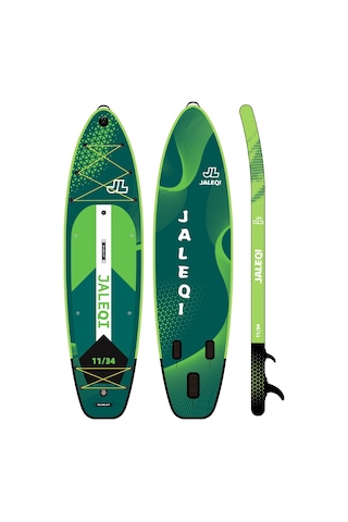 Walke Şişme Sup Board/şişme Stand Up Paddle Board 335x84x15 Cm Şişme Sörf Tahtası Yeşil